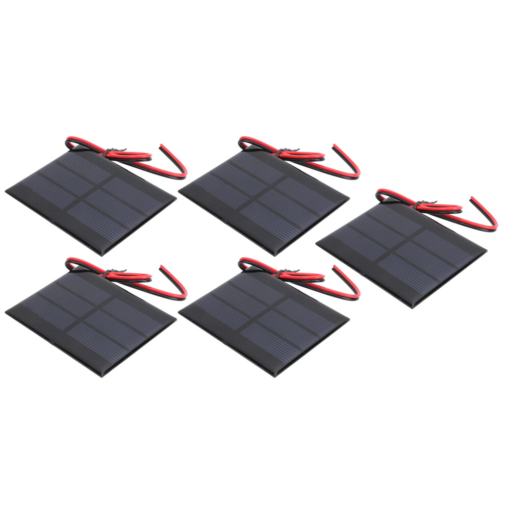 5Pcs Mini Solar Panel Battery Cell Board Module