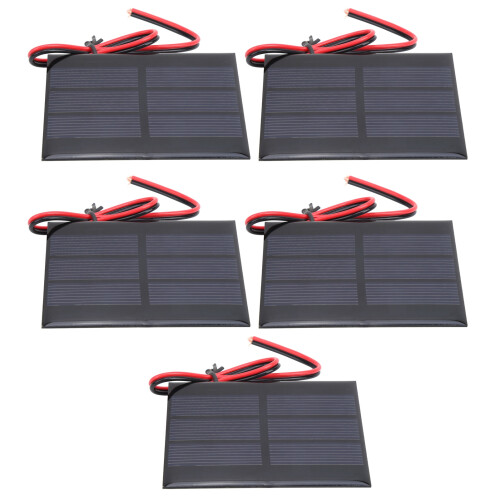 5Pcs Mini Solar Panel Battery Cell Board Module 1