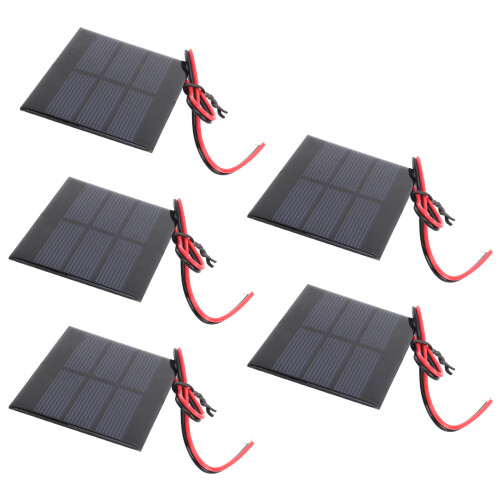 5Pcs Mini Solar Panel Battery Cell Board Module 2