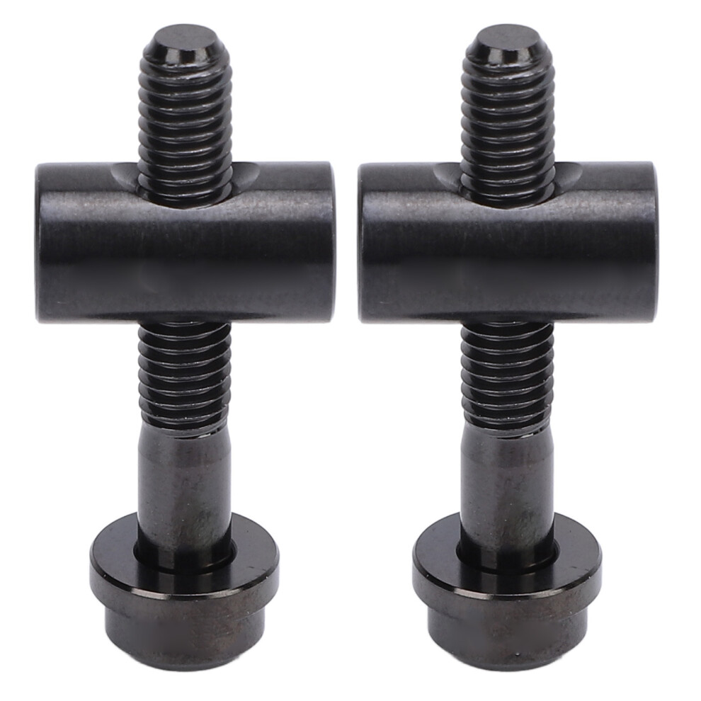 2Pcs Ti Alloy Bike Seatpost Fixed Screws M5x30mm For Cycling Diy Replacement Black 4271346566468