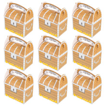 20pcs Halloween Pirate Treasure Treat Chest Candy Containers