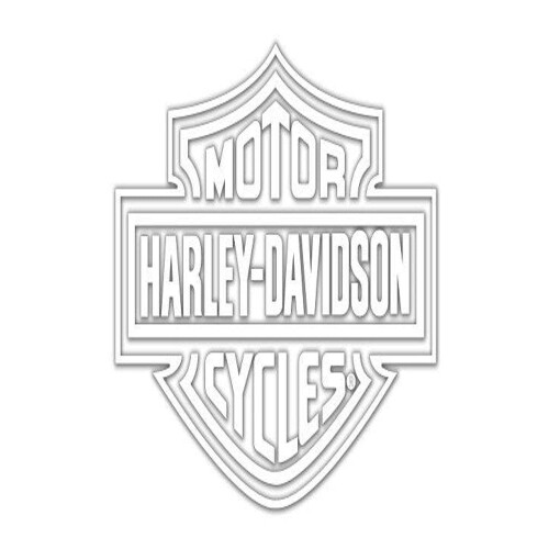 Harley-Davidson logotyp Cutz bakfnsterdekal