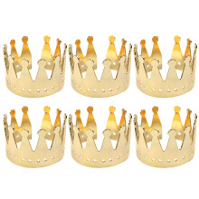 3 Pieces Napkin Ring Buckle Dinner Party Man Circle Rings Crowns