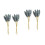2pcs Dark Blue Artificial Wheat Flower Bouquets Decor 4