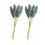 2pcs Dark Blue Artificial Wheat Flower Bouquets Decor 8