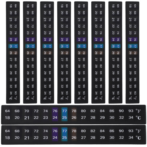 10pcs Replacement Creative Adhesive Sticker Aquarium Sticker 2