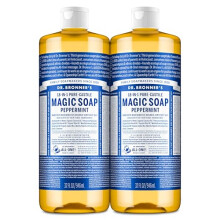 Dr. Bronner's Pure-Castile Zeep - Gemaakt met Duurzame Biologische Oliën - Voor Lichaam, Gezicht, Haar, Afwas, Huisdieren