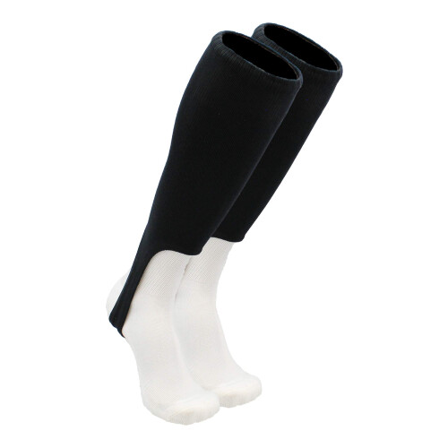 TCK Sports Solid Colors 7"""" Baseball/Softball Stirrup Socks Black Medium