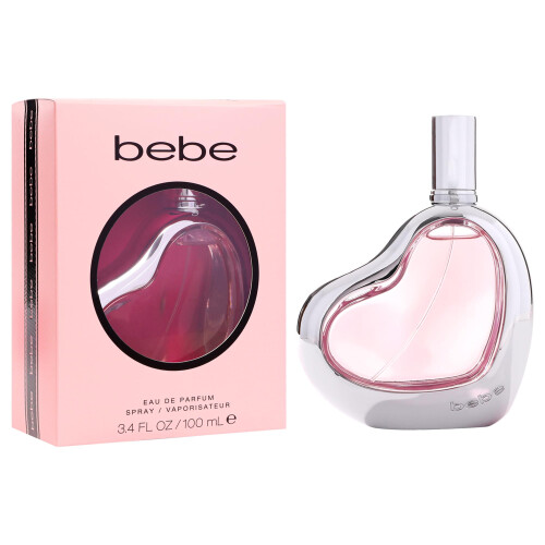 Bebe Eau De Parfum Spray da 3,4 once per donna