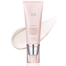 MISSHA M BB Boomer Primer for Face I Creamy-Soft, Illuminating Makeup Primer for Dewy Finish, Hydrating Radiant Cream, Moisturizing Makeup Base, Glass
