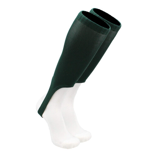 TCK Solid Colored Baseball Stirrups Pattern A (Dark Green Medium)