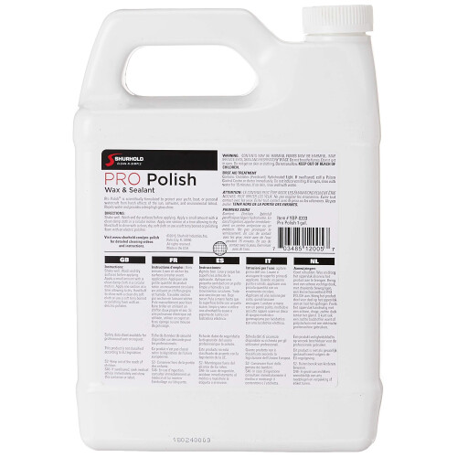 Shurhold PRO Cire et scellant  polir 1 gallon 2