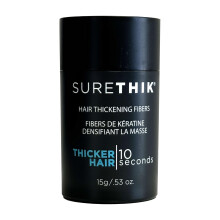 SURETHIK Haarfasern fr dnner werdendes Haar, Aufbaufasern zum Kaschieren sprlicher Bereiche, sofort voller aussehendes Haar fr Mnner und Frauen,