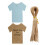 50 Sets Thoughtful Baby Shower Tags Boy 3