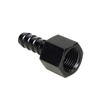 6AN Straight Swivel Hose End Fitting, Aluminum
