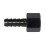 6AN Straight Swivel Hose End Fitting, Aluminum 2