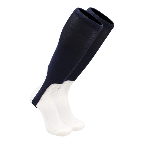 TCK Solid Colored Baseball Stirrups Pattern A (Navy Large)