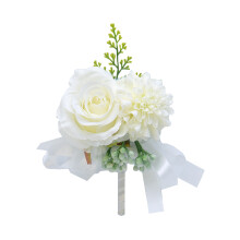 2 Count Artificial Flower Corsage Bride Bridesmaid
