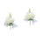 2 Count Artificial Flower Corsage Bride Bridesmaid 4