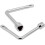 Multi-Functional Utility Key for Plumbers, Triangle Cabinet Spanner Socket Tool for Radiators and Elevators 4