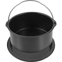 air fryer pot cake pan non stick reusable baking tray basket set