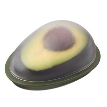 Joie Fresh Pod Avocado-opslagcontainer met doorzichtig klikdeksel Houdt de overgebleven helft smaakvol en stevig in de koelkast Herbruikbaar keuk