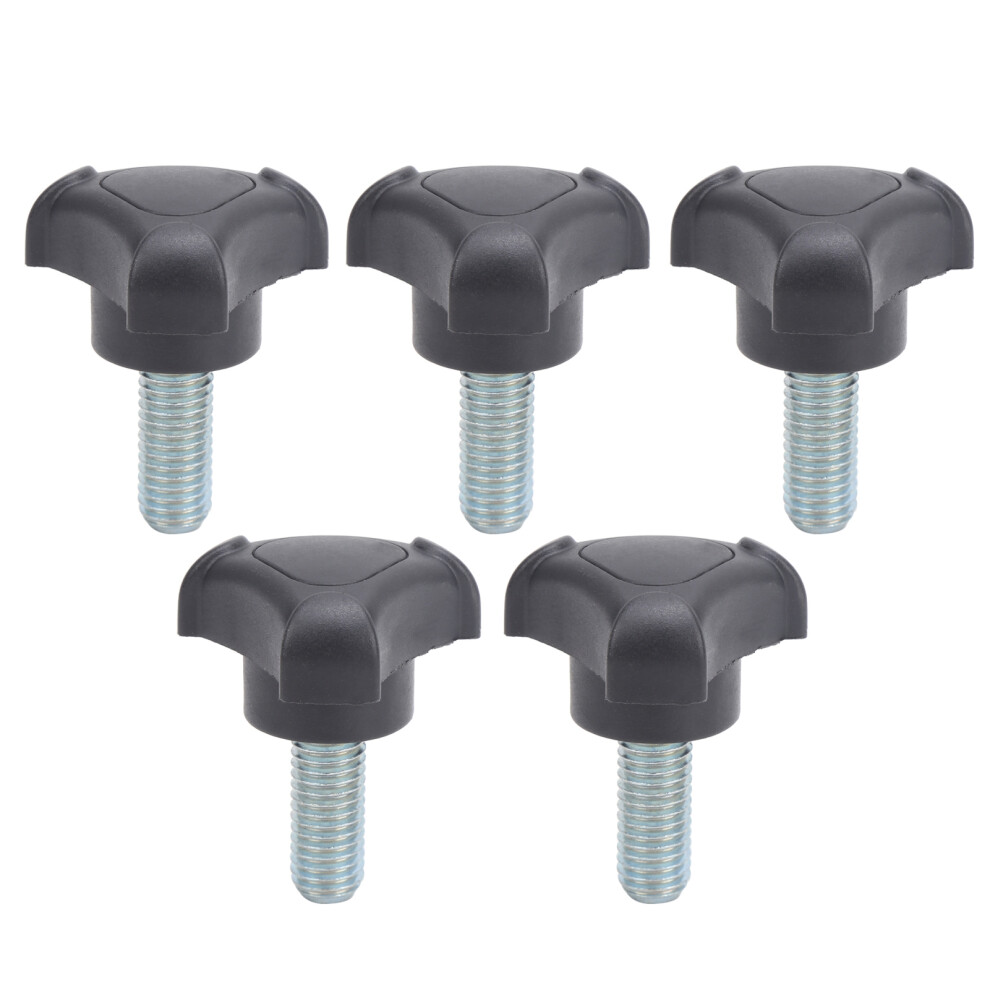 5pcs Plastic Triangular Handle Screw Knob