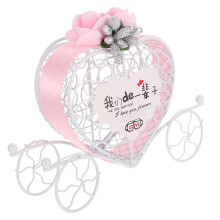 Heart-Shaped Carriage Wedding Candy Box Favour Boxes Party Cases