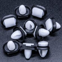 Rexka 10 stk. Bagd?r Trim Molding Clip kompatibel med RAM Chrysler 68093998AA Dodge Ram Promaster 2014 - On 68093998-AA