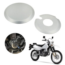 AnXin Motor Ontstekingskoppeling Case Savers Guards Kit Protector Set Cover Aluminiumlegering voor DRZ400 DRZ400S DRZ400E DRZ400SM KLX400 Zilver