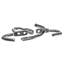 Monterbare metalreb og presenningskroge (5/8 tommer x 10 pakke)