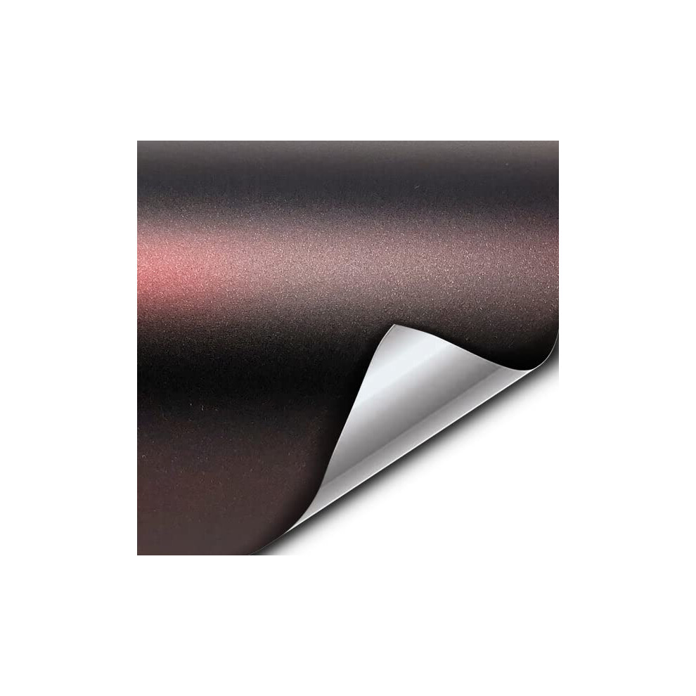 Vvivid+ Matte Demon Premium Vinyl Wrap Film (1/2Ft X 5Ft) Black 628856016671