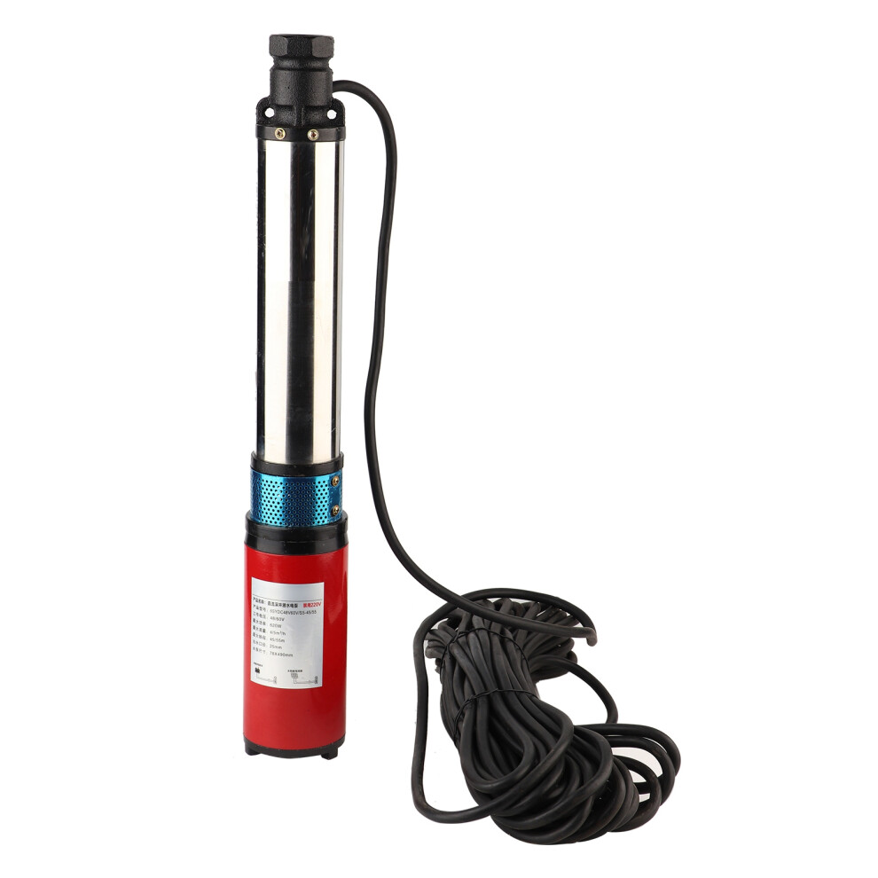 1'' 48V 60V 4/5m‑45/55m DC Deep Well Pump High