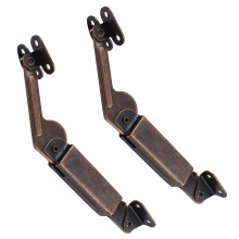 T Tulead Spring Vko Podpora Lev Prav Vko Podpora Dolu Pant Cerven Bronz elezn Nosn Box Skrnka Hardware Pack 2 s montnmi rouby