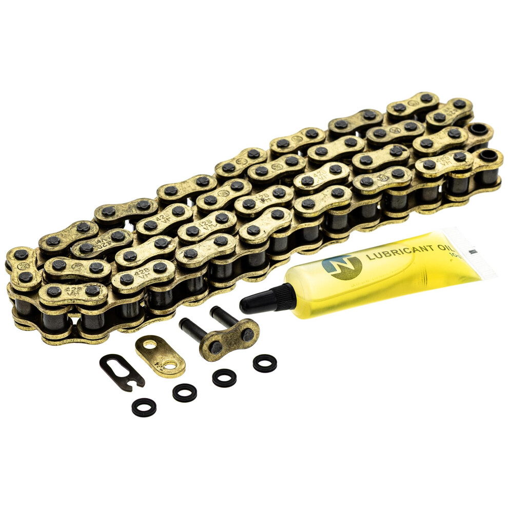 Niche 428 X-Ring Chain 60 Links With Connecting Master Link Gold 803467012803