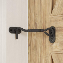 skysen 4 Privacy Hook Salpa liukulavan navetta ovelle musta (2802)