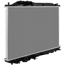 SCITOO Full Aluminum Radiator Replacement for 2006 2007 2008 2009 2010 2011 for Honda for Civic Sedan 1.8L 2922 Plastic Radiator