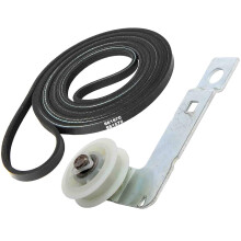 Seentech Courroie de tambour de sche-linge 661570 et poulie de renvoi W10837240 par Seentech Ajustement parfait pour sche-linge Whirlpool Kenmo