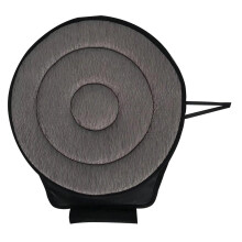 Seat Cushion - 360 Rotating Non-Slip Swivel Seat Cushion, Breathable Dark Gray Portable Chair Cushion