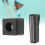 Billiard Chalk Holder Portable Plastic Magnetic 11