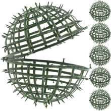 Topiary Ball Support Rack Green 6pcs 5.9x5.9x5.9in