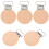 5pcs Wood Pacifier Clips Teething Grasping Toy 9