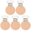 5pcs Wood Pacifier Clips Teething Grasping Toy 1