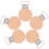 5pcs Wood Pacifier Clips Teething Grasping Toy 10