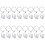 16 Pcs Hanging Keychain Baby Footprint Bag Accessory 7