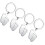 16 Pcs Hanging Keychain Baby Footprint Bag Accessory 1