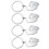 16 Pcs Hanging Keychain Baby Footprint Bag Accessory 3