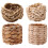 4pcs Natural Woven Napkin Rings Holders 1