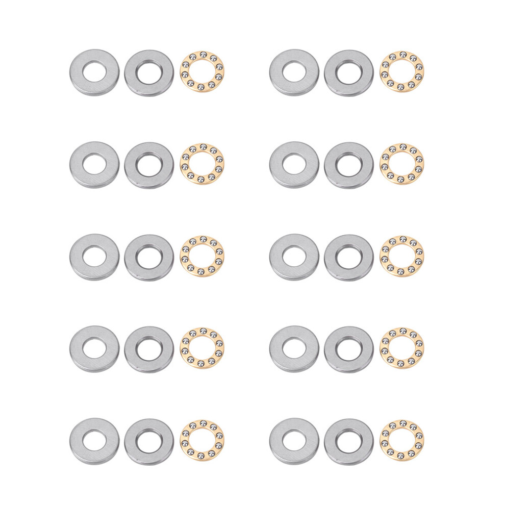 10pcs Thrust Ball Bearing Miniature High Precision