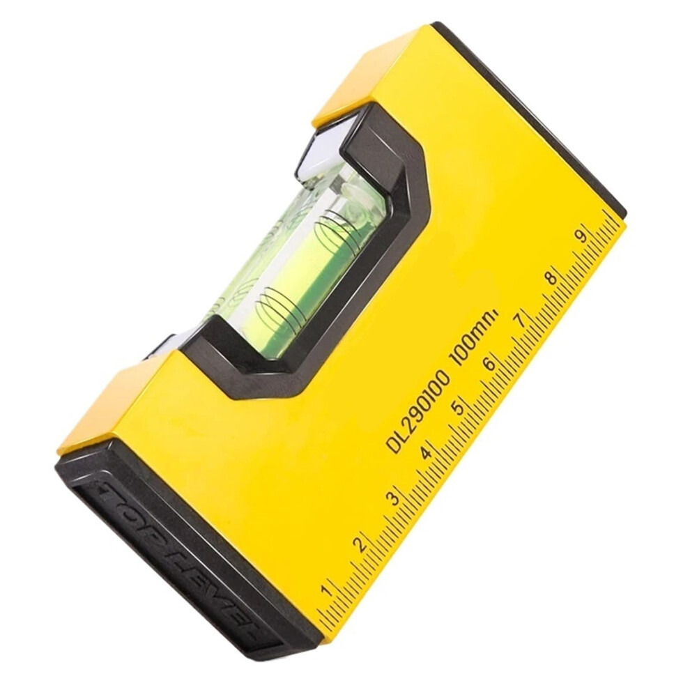 High Precision Magnetic Spirit Level 100Mm Rustproof Horizontal Ruler With Bubbles And High Bearing Capacity 9084446748154
